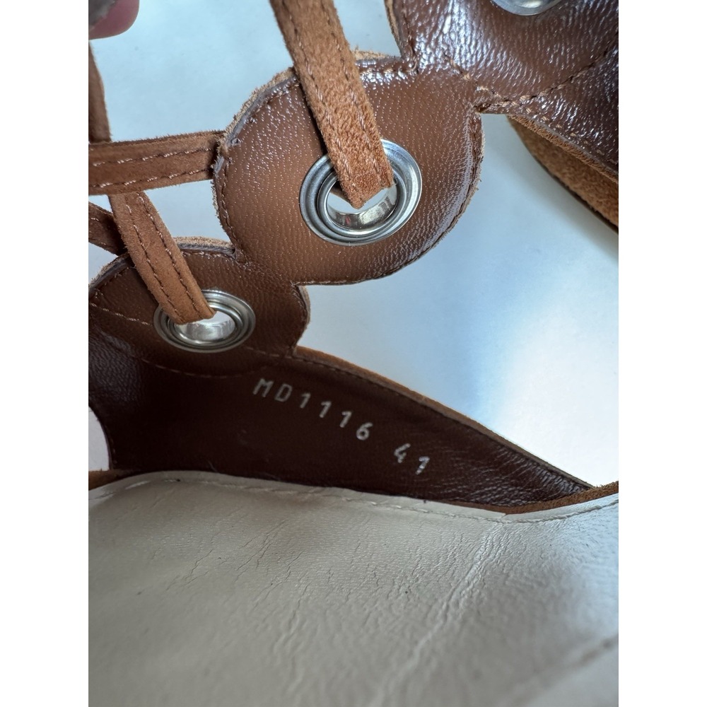 Christian Dior- Brown Suede Gladiator‎ Sandal Size 41 - Picture 9 of 13